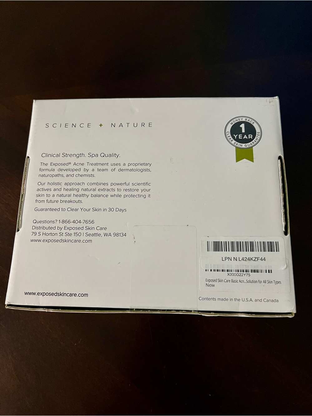Clear Skin Routine Kit - White & Green - Picture 6 of 8